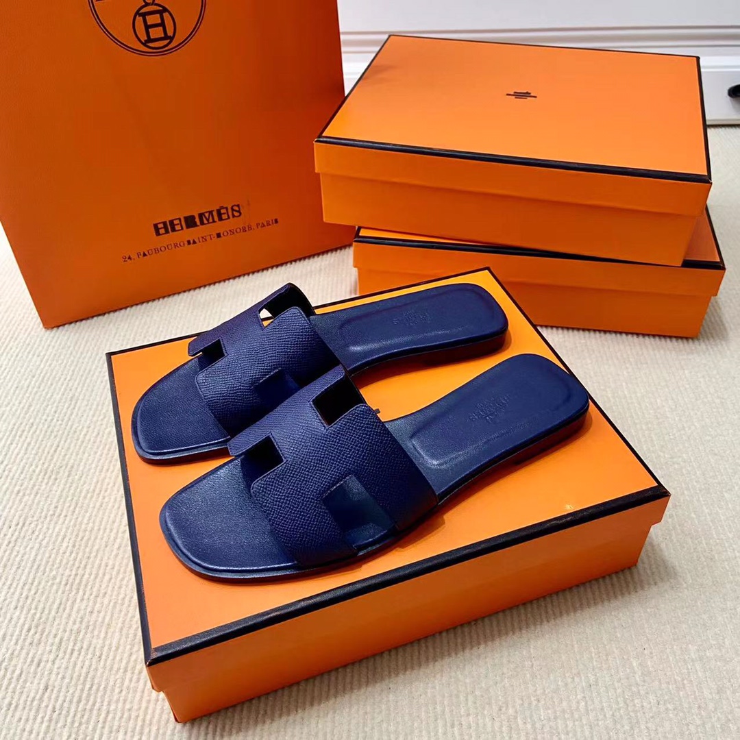 에르메스 올수공 오란 슬리퍼 샌들 앱송 55